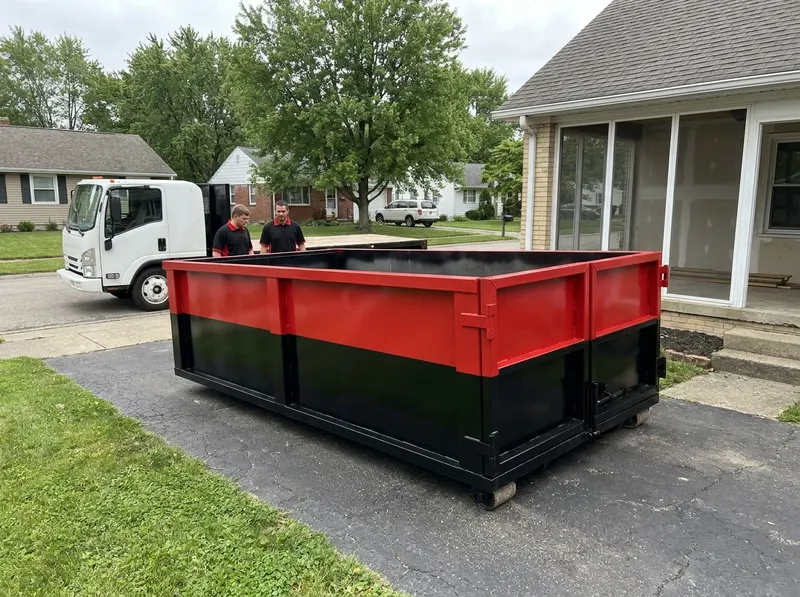 Commercial Waste Dumpster in Hamilton, OH