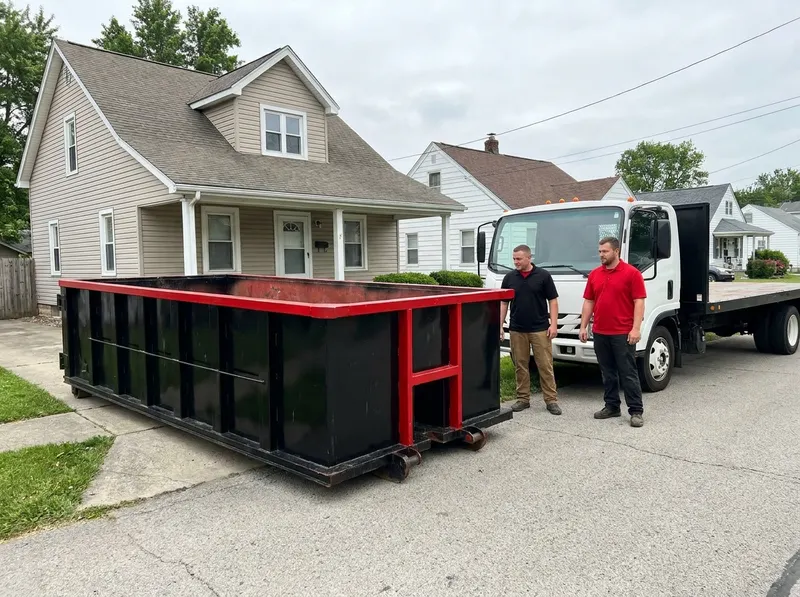 Concrete and Inert Dumpster in Hamilton, OH
